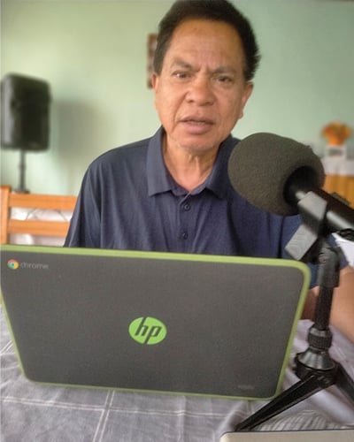 Pastor Richard Ravelomanantsoa has been broadcasting "Thru the Bible" in the Malagasy language since 2003.