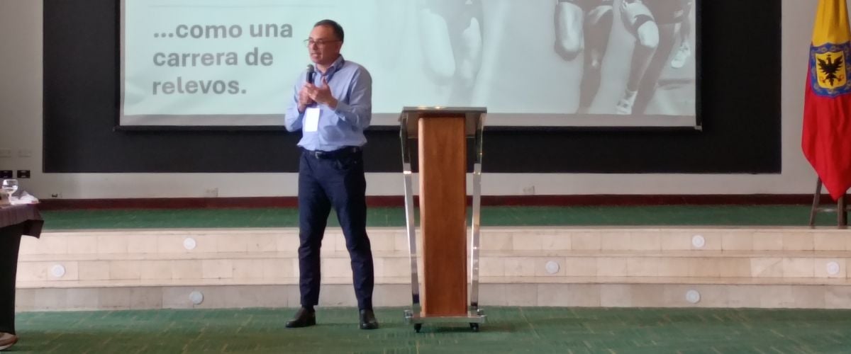 Esteban Larrosa, TWR’s international vice president for Latin America and the Caribbean, spoke at TWR’s biennial Latin America and the Caribbean National Partners Conference Tuesday,