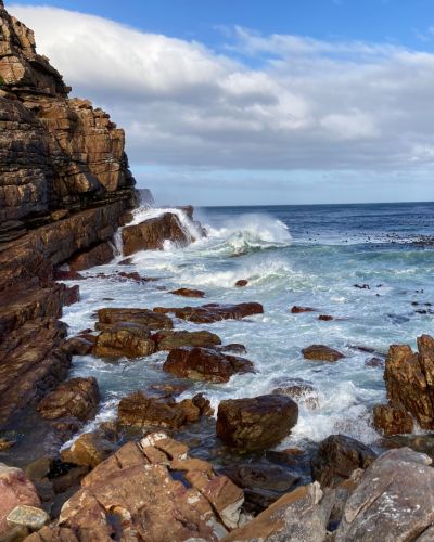 Hannah took the opportunity during her internship to explore the beautiful coast of South Africa.