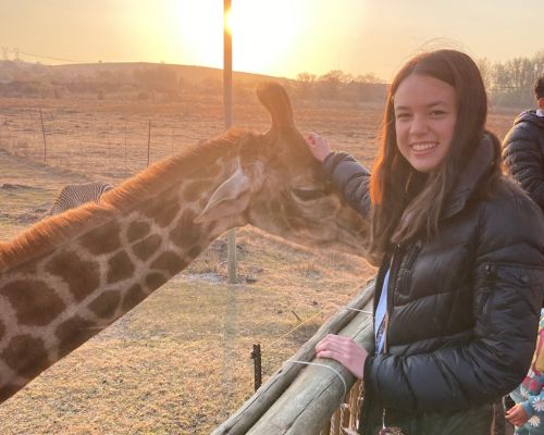 As her first international missions trip, Hannah's internship has brought with it many first-time experiences.