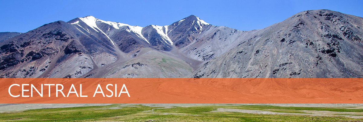 Mountains in Central Asia