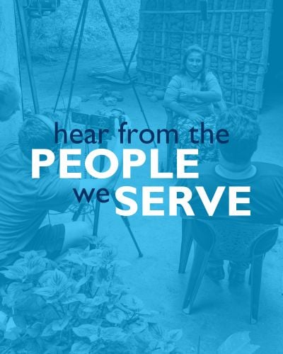 Hear from the people we serve