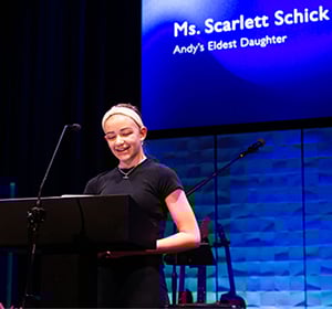 Scarlett Schick speaking 